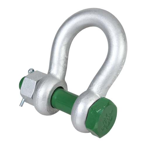 Alloy Bow Shackle Green Pin Safety Pin