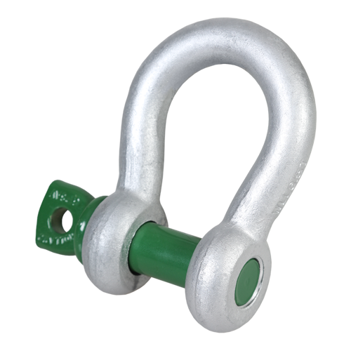 Alloy Bow Shackle Green Pin Screw