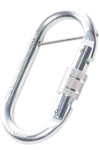 ARESTA Screw Gate Oval Carabiner with Pin - PJ-501P